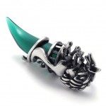 Green Horn Titanium Pendant 20634