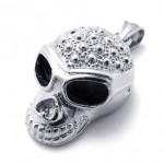 Skull Mask Titanium Pendant 20758