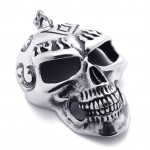 Skull Mask Titanium Pendant 20818