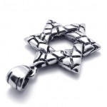 Lucky Hexagram Titanium Pendant 20965