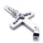 Jesus Titanium Cross Pendant 20752