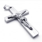 Jesus Titanium Cross Pendant 20752