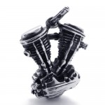 Titanium Motorcycle Engine Pendant 21036