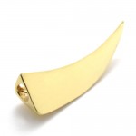 Gold Titanium Wolf Tooth Pendant 21040