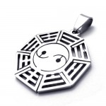 Titanium Taichi Pendant 21078