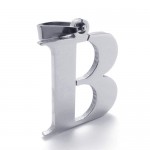 Titanium Letter "B" Pendant 21099