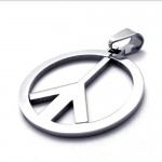 Peace Titanium Pendant 21110