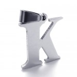 Titanium Letter "K" Pendant 21113