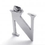 Letter "N" Titanium Pendant 21116