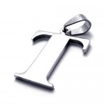 Titanium Letter "T" Pendant 21122