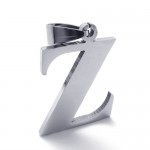 Letter "Z" Titanium Pendant 21128