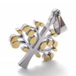 Tree Titanium and Gold Pendant 21132