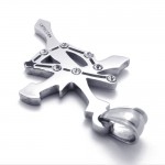 Capricorn Titanium Rhinestones Pendant 21169