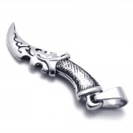 Knife Titanium Pendant 21292