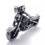 Titanium Motorcycle Pendant 21295