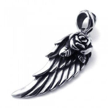 Titanium Feather Pendant 21336