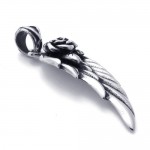 Titanium Feather Pendant 21336