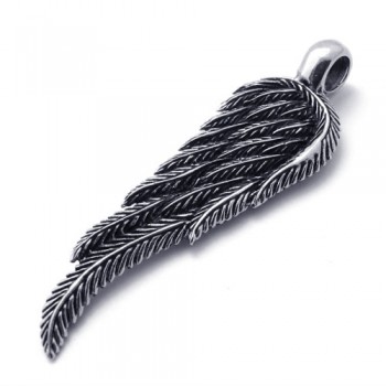 Feather Titanium Pendant 21337