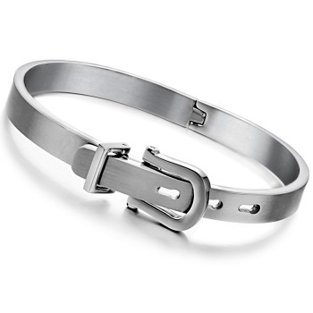 Tatanium Belt Bangle with Adjustable Length C969