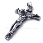 The Cross Men's Titanium Pendants Necklace (Free Chain)
