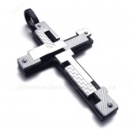 Titanium Cross Pendant Necklace (Free Chain)