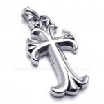 Titanium Cross Pendant Necklace (Free Chain)