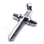 Titanium Cross Pendant Necklace (Free Chain)