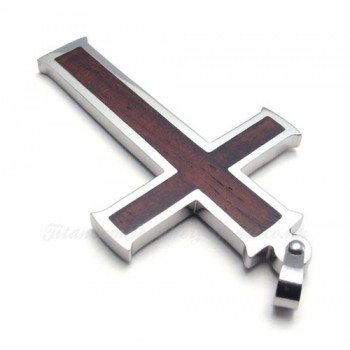 Titanium Cross Pendant Necklace (Free Chain)