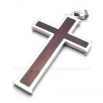 Titanium Cross Pendant Necklace (Free Chain)