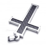 Titanium Cross Pendant Necklace (Free Chain)