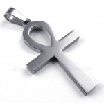 The Cross Titanium Pendant Necklace (Free Chain)