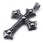 Titanium Cross Pendant Necklace (Free Chain)