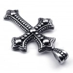 Titanium Cross Pendant Necklace (Free Chain)