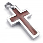 Titanium Cross Pendant Necklace (Free Chain)