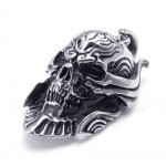 Skull Titanium Pendant Necklace (Free Chain)