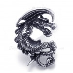 Dragon Titanium Pendant Necklace (Free Chain)