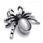 Spider Titanium Pendant Necklace  (Free Chain)