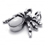 Spider Titanium Pendant Necklace  (Free Chain)