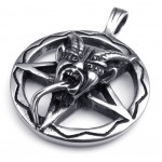 Star Titanium Monster Pendant Necklace (Free Chain)