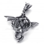 Exquisite Titanium Pterosaur Pendant Necklace (Free Chain)