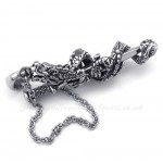 Dragon Sword Titanium Pendant Necklace (Free Chain)