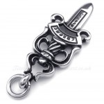 Titanium Sword Pendant Necklace (Free Chain)