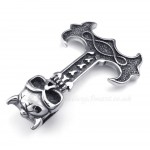 Titanium Thor's Hammer Pendant Necklace (Free Chain)