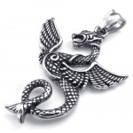 Titanium Pterosaur Pendant Necklace (Free Chain)