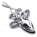 Mens Fashion Titanium Pendant Necklace (Free Chain)