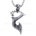 Fashion Graceful Titanium Pendant Necklace (Free Chain)