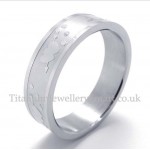 Titanium Lovers Ring (Mens)