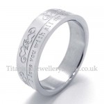 Lovers Titanium Ring (Mens)