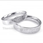 An Arrow Through the Heart Titanium Ring (Women)