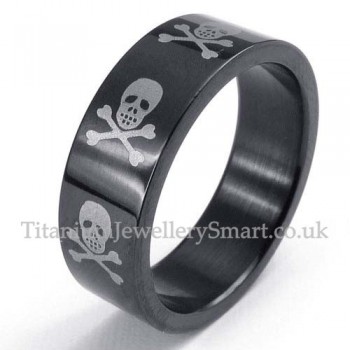 Titanium Skull Ring